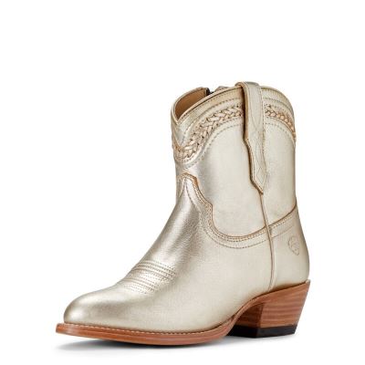 Ariat Legacy R Toe - Western Laarzen Metal Goud Dames - 17579-909